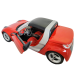 Smart Roadster коллекционная модель автомобиля 1:24 red фото - 4