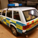 Range Rover Police Security Team 1/24 коллекционная масштабная модель автомобиля, металл фото - 9