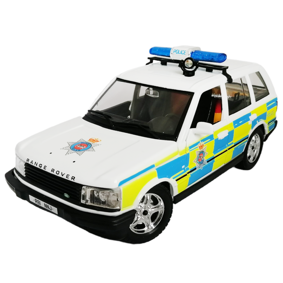 Range Rover Police Security Team 1/24 коллекционная масштабная модель автомобиля, металл фото
