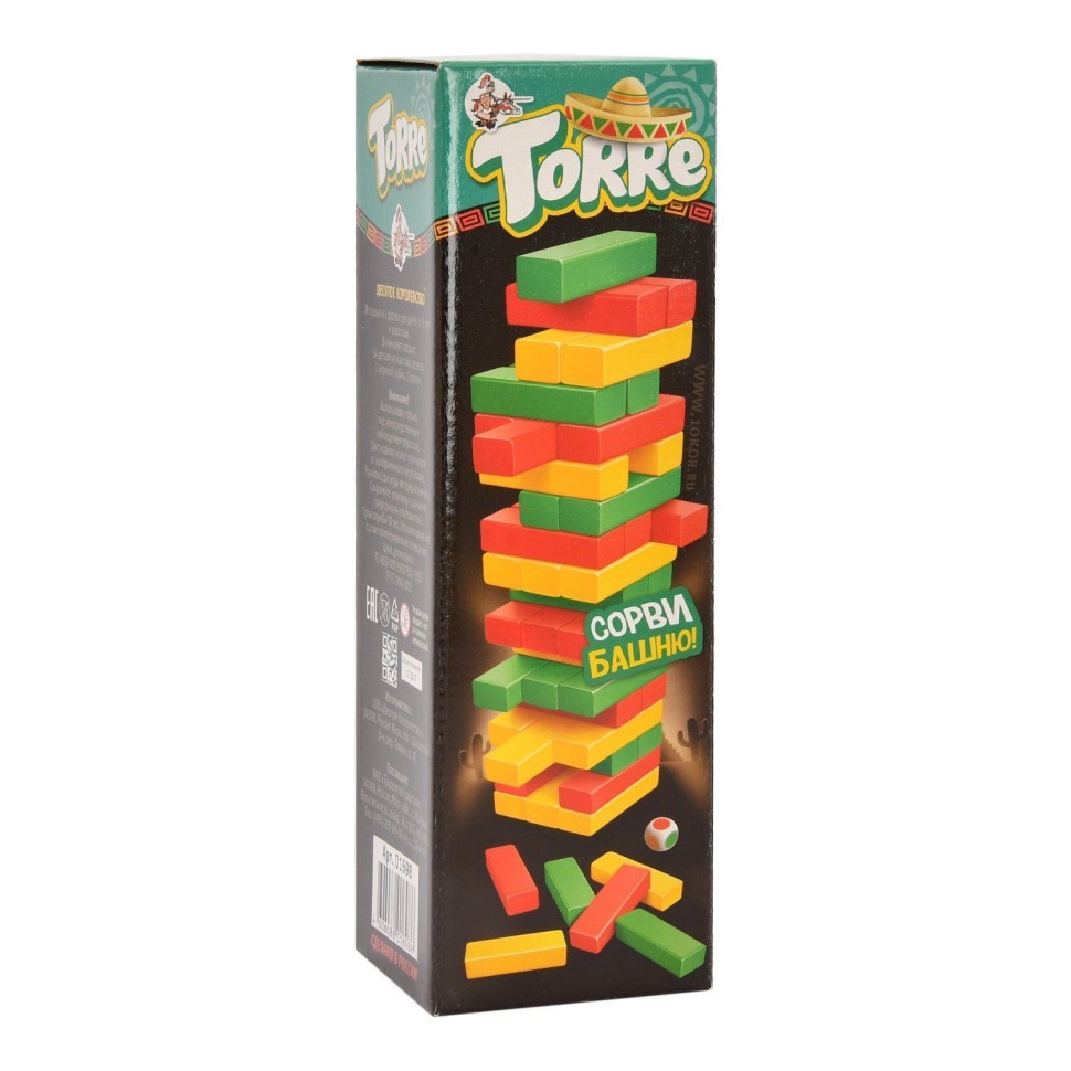 Настольная игра Торре. Сорви башню фото