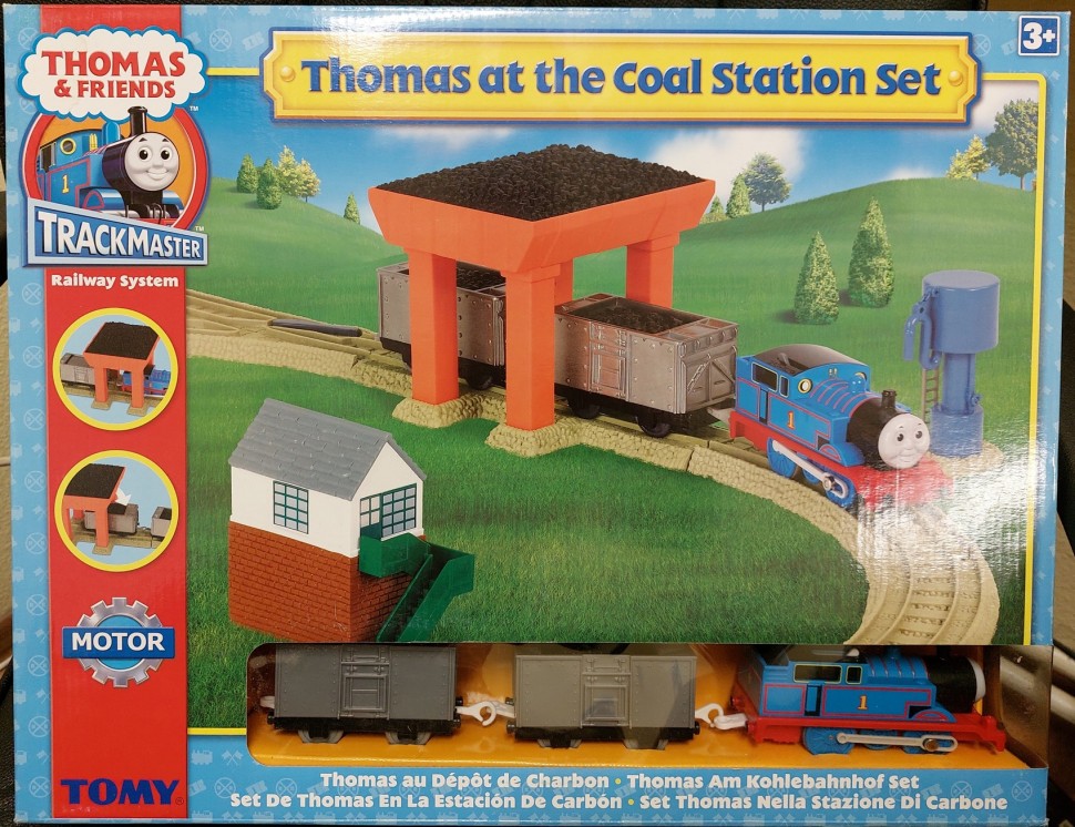 Железная дорога Томас с углём Tomy 5691 фото