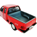 Ford F-150 SuperCab Flareside MOTOR MAX 1:24 машинка коллекционная металлическая масштабная red фото - 9