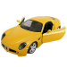 Alfa 8C Competizione масштаб 1:32 Bburago коллекционная модель автомобиля yellow фото - 2