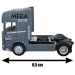 Грузовик скотовоз Scania с фигурками набор коллекционная машинка масштаб 1:64 фото - 4