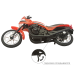 Kawasaki GPZ 1100 масштаб 1:24 коллекционная модель мотоцикла Motor Max фото - 7