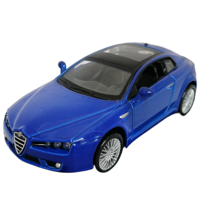 Alfa Brera масштаб 1:32 Bburago коллекционная модель автомобиля blue