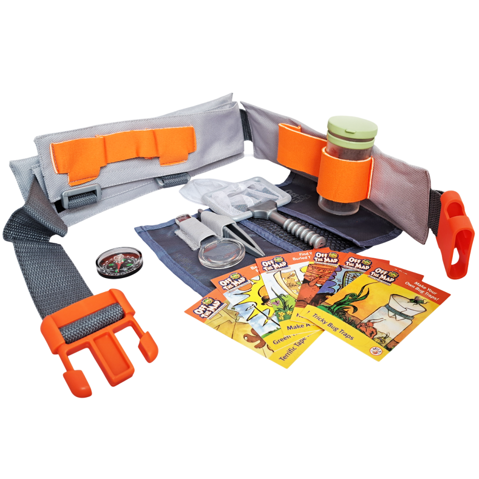 Пояс юного натуралиста детский с аксессуарами фото