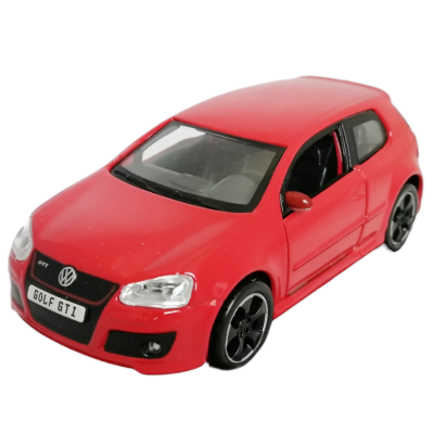 Volkswagen Golf GTI масштаб 1:32 Bburago коллекционная модель автомобиля red