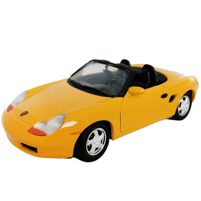 Машинка игрушечная Porsche Boxster в масштабе 1:24 yel