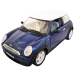 Mini Cooper коллекционная модель автомобиля масштаб 1:24 blue фото - 1