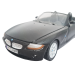 BMW Z4 коллекционная металлическая модель автомобиля масштаб 1:24 black фото - 5