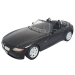 BMW Z4 коллекционная металлическая модель автомобиля масштаб 1:24 black фото - 1