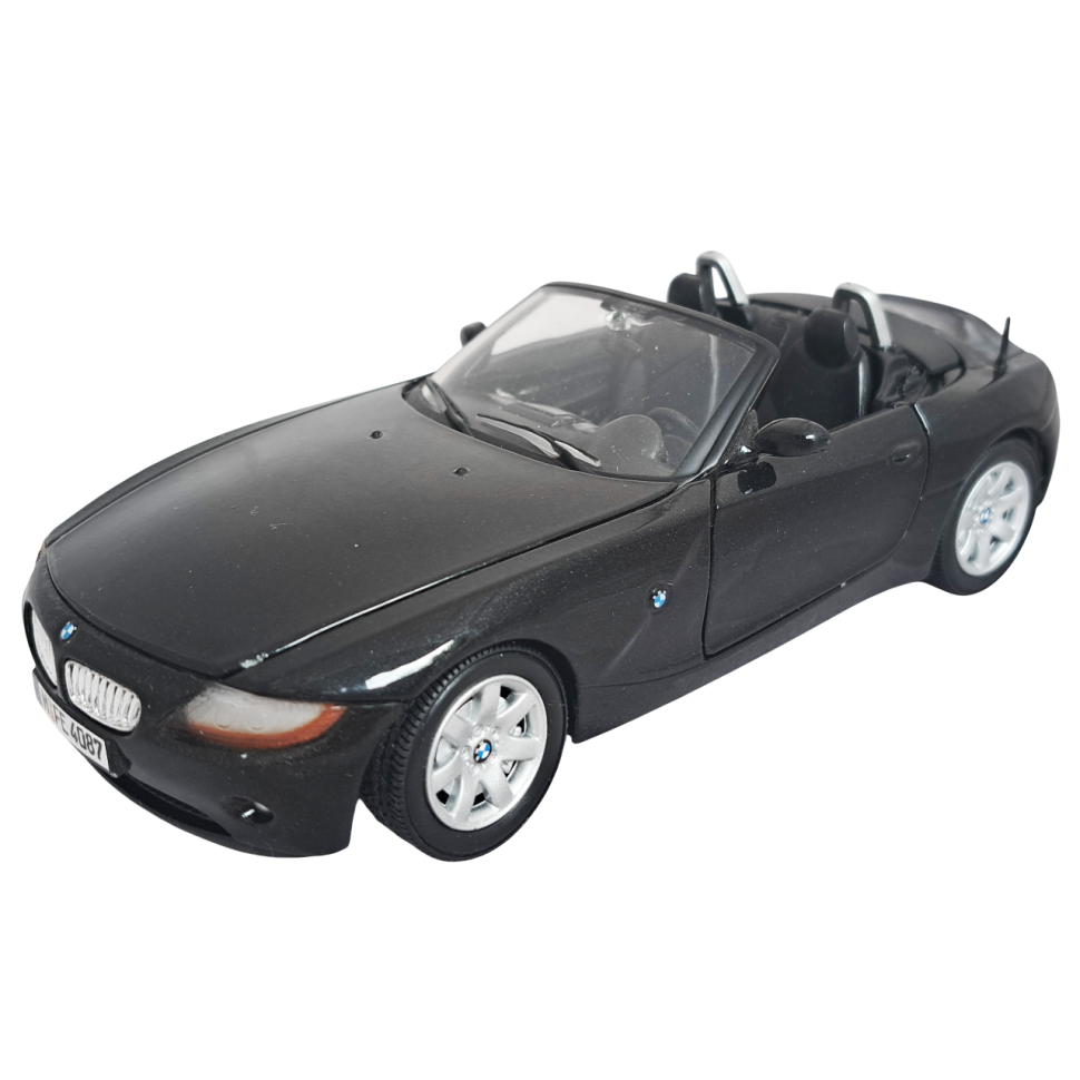 BMW Z4 коллекционная металлическая модель автомобиля масштаб 1:24 black фото