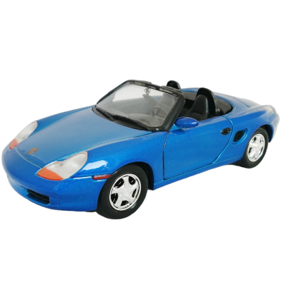 Машинка игрушечная Porsche Boxster в масштабе 1:24 blue