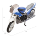 Honda Interceptor, масштаб 1:24 коллекционная модель мотоцикла  фото - 4
