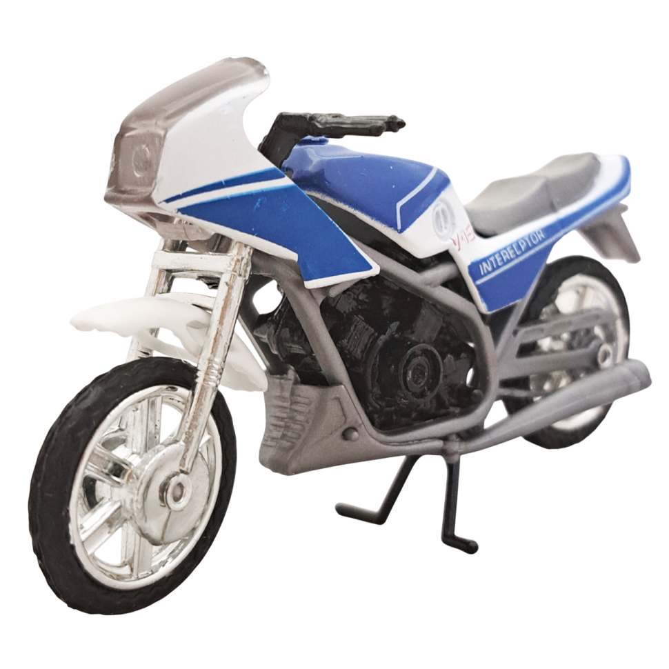 Honda Interceptor, масштаб 1:24 коллекционная модель мотоцикла  фото