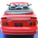 Ford 1998 Mustang Convertible 1:24 коллекционная металлическая модель автомобиля red фото - 13