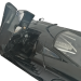 Saleen S7 масштаб 1:24 коллекционная металлическая модель автомобиля MotorMax black фото - 6