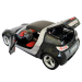Smart Roadster Coupe 1:24 коллекционная масштабная металлическая машинка black фото - 2