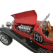 Bugatti Type 55 коллекционная модель автомобиля, масштаб 1:24 red фото - 4