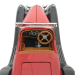 Bugatti Type 55 коллекционная модель автомобиля, масштаб 1:24 red фото - 6