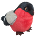 Снегирь 35 см мягкая плюшевая игрушка серия Birds фото - 2