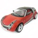 Smart Roadster Coupe 1:18 коллекционная металлическая модель автомобиля red фото - 21