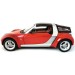 Smart Roadster Coupe 1:18 коллекционная металлическая модель автомобиля red фото - 22