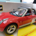 Smart Roadster Coupe 1:18 коллекционная металлическая модель автомобиля red фото - 23