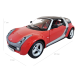 Smart Roadster Coupe 1:18 коллекционная металлическая модель автомобиля red фото - 2