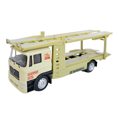Грузовик-автовоз MAN коллекционная машинка масштаб 1:64