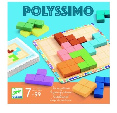 Настольная игра - головоломка "Полиссимо" кол-во игроков от 1 от 7 лет