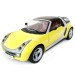 Smart Roadster Coupe 1:18 коллекционная металлическая модель автомобиля yel фото - 22
