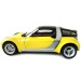Smart Roadster Coupe 1:18 коллекционная металлическая модель автомобиля yel фото - 23