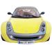 Smart Roadster Coupe 1:18 коллекционная металлическая модель автомобиля yel фото - 7