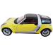 Smart Roadster Coupe 1:18 коллекционная металлическая модель автомобиля yel фото - 5