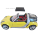 Smart Roadster Coupe 1:18 коллекционная металлическая модель автомобиля yel фото - 19