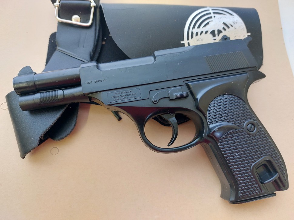 Набор пистолет с кобурой Secret Agent  фото