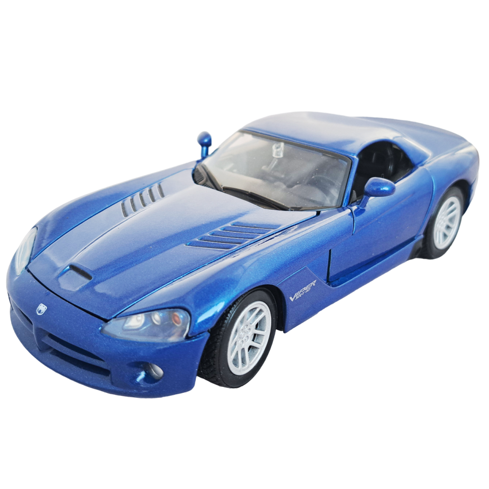Dodge Viper SRT-10 коллекционная модель автомобиля 1:24 blue фото