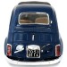 FIAT 500 F 1965 1:18 Bburago коллекционная масштабная модель автомобиля blue фото - 5