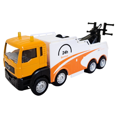 Грузовой эвакуатор MAN коллекционная машинка масштаб 1:64