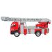 Пожарная автолестница MAN коллекционная машинка масштаб 1:64 фото - 2