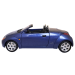 Ford Streetka 2005 год 1:24 коллекционная масштабная металлическая модель автомобиля blue фото - 4
