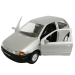 Fiat Punto коллекционная модель автомобиля, масштаб 1:24 silver фото - 2