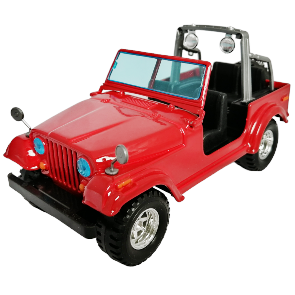 Jeep Wrangler 1:24 коллекционная масштабная модель автомобиля red фото