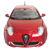 Alfa MiTo коллекционная модель автомобиля 1:24 red фото - 4
