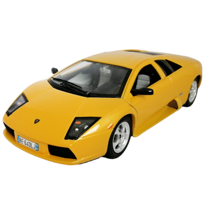 Lamborghini Murcielago 1:24 коллекционная масштабная металлическая модель автомобиля yellow