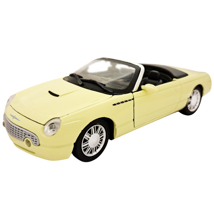 Ford T-Bird 2002 года 1:24 сборная масштабная металлическая модель
