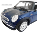 Mini Cooper 1:18 Bburago коллекционная металлическая модель автомобиля blue фото - 4