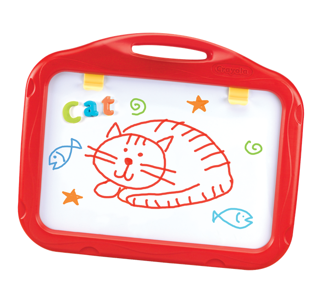 Планшет для рисования с буквами и цифрами и мелками в комплекте фото